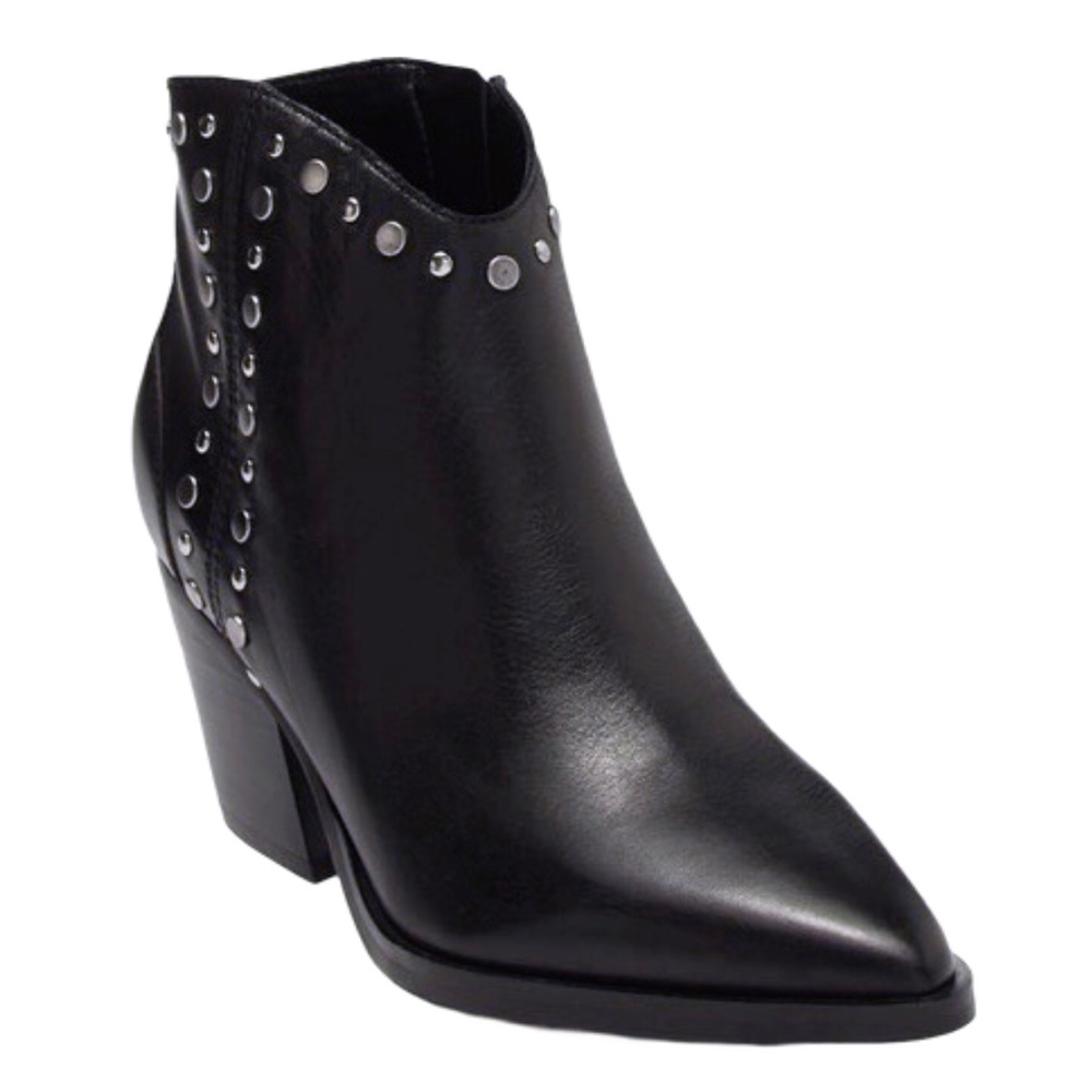 NEW Marc Fisher Deni Leather Ankle Boots, Weste… - Picture 3 of 8